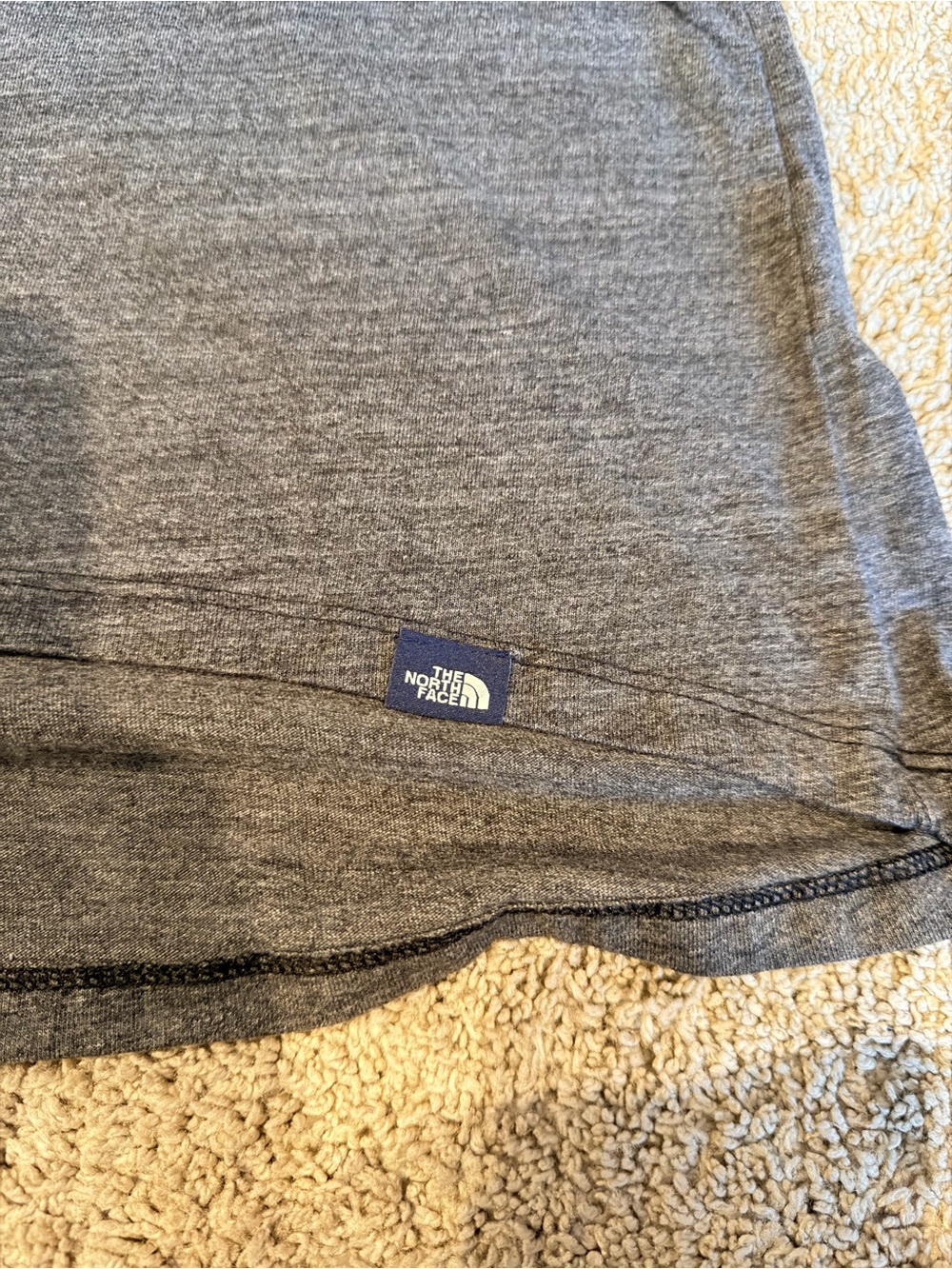 The North Face Heather Charcoal Gray Racerback Tank - Picture 2 of 6